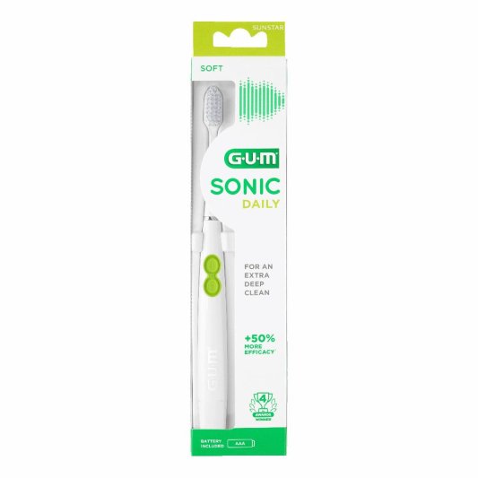 GUM SONIC DAILY SPAZ WHITE 410 GUM SONIC DAILY SPAZ WHITE 410