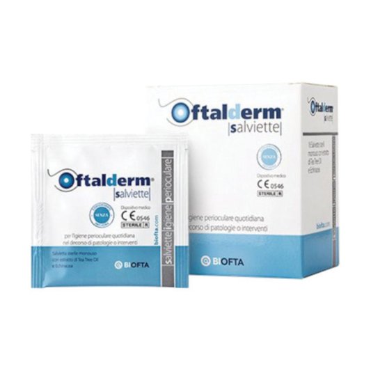 OFTALDERM Salviette 16pz OFTALDERM Salviette 16pz
