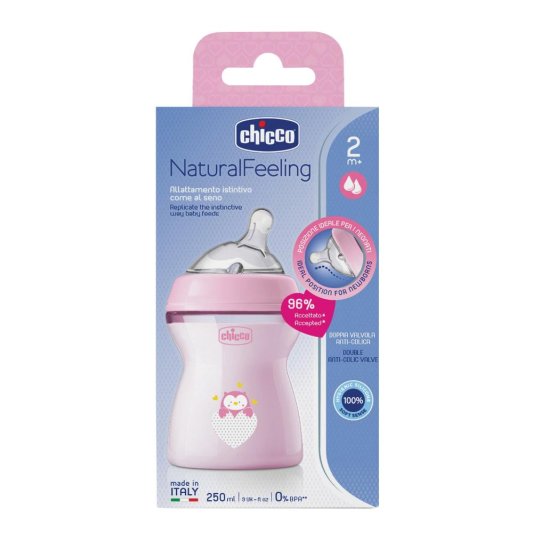 CH Bib.NatFeel PL Girl2m+250ml