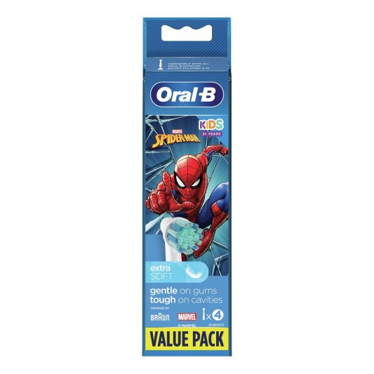 ORAL-B Ric.Spiderman 4pz