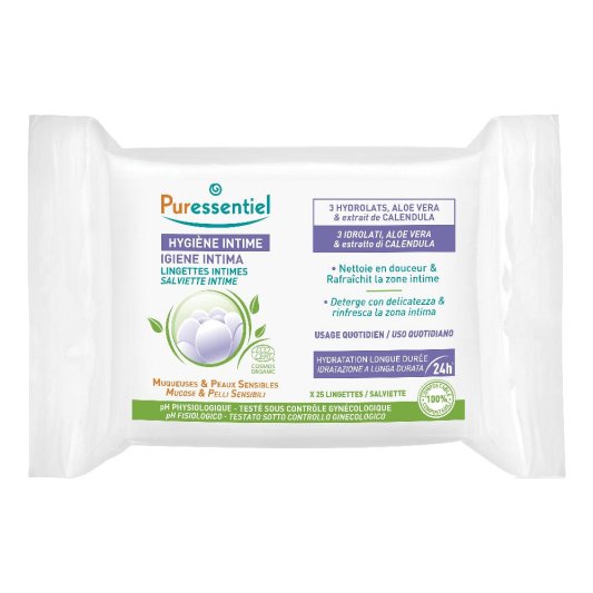 PURESSENTIEL Salv.Intime 25pz