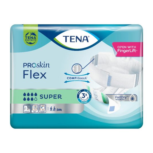 TENA FLEX Sup.Pann.Cint.L 30pz