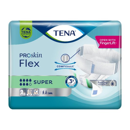 TENA FLEX Sup.Pann.Cint.XL 30p