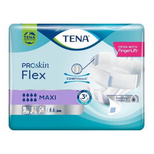 TENA FLEX Mx Pann.Cint.L 22pz