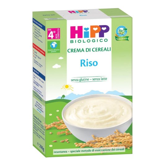 HIPP BIO CREMA CEREALI RISO