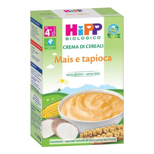 HIPP Bio Crema Mais/Tap.200g