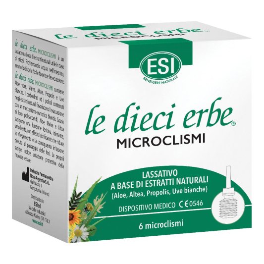 LE DIECI ERBE M-Clismi 6pz