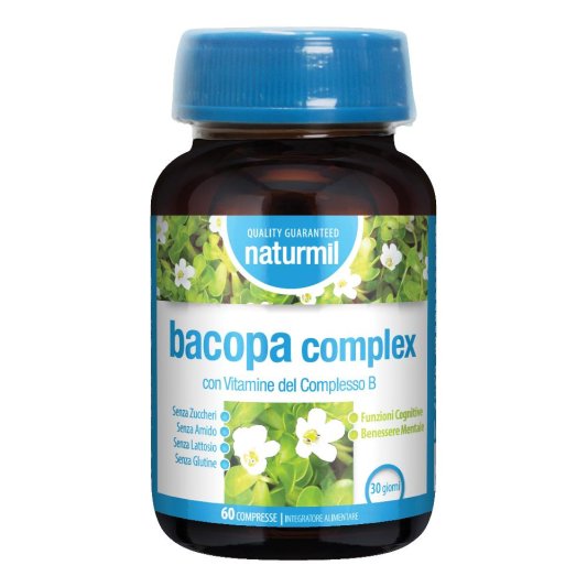 NATURMIL BACOPA COMPLEX 60CPR NATURMIL BACOPA COMPLEX 60CPR