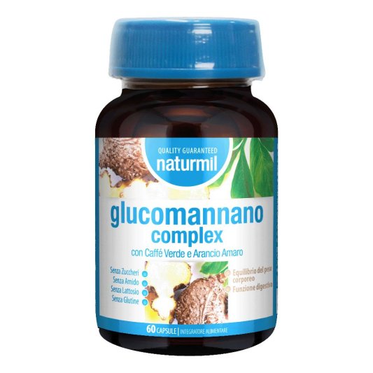 NATURMIL Glucomannano Cpx60Cps NATURMIL Glucomannano Cpx60Cps