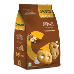 GIUSTO S/G Bisc.AvenaNocc.250g