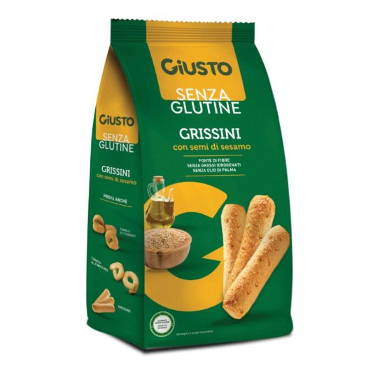 GIUSTO S/G Grissini*Sesamo150g