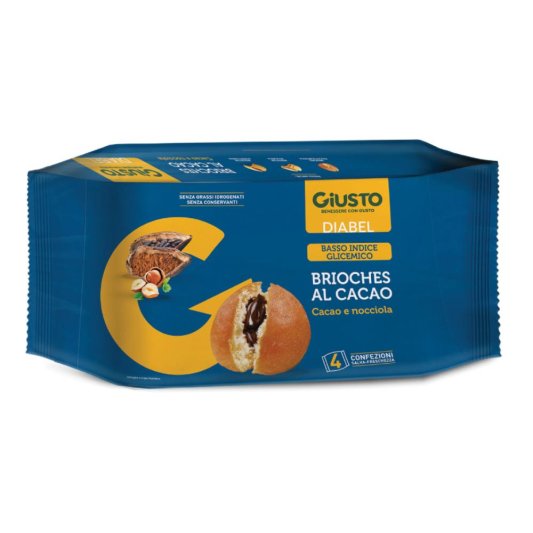 GIUSTO S/Z Brioches Cacao4x45g