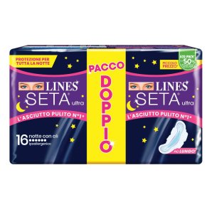 LINES SETA ULTRA NOTTE 16PZ