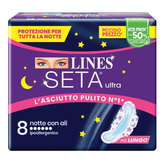 LINES SETA ULTRA NOTTE 8PZ