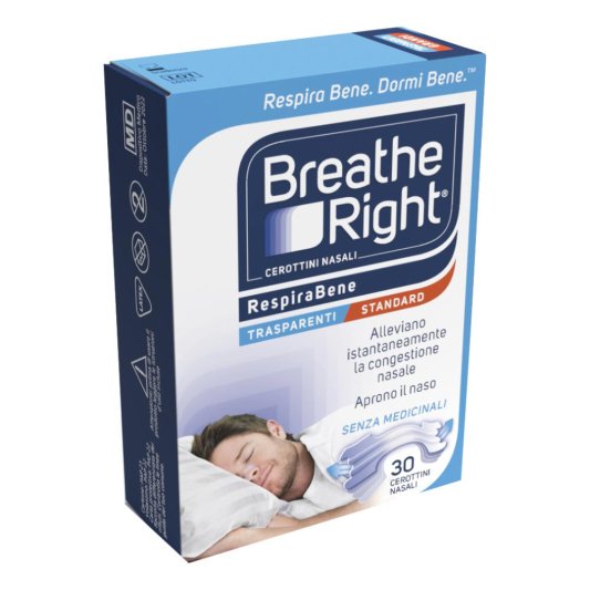 BREATH RIGHT Trasparenti 30pz