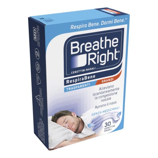 BREATH RIGHT Traspar.Gr.30pz