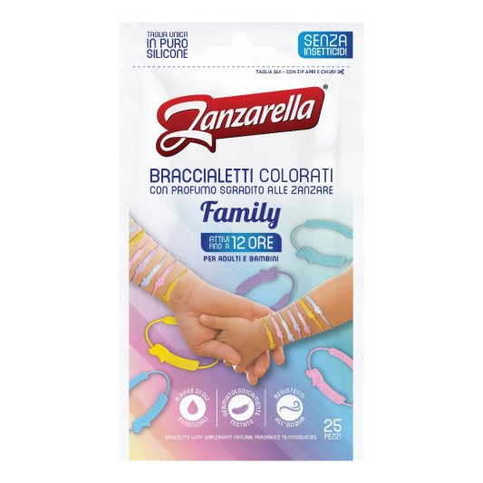 ZANZARELLA Bracc.Family 25pz