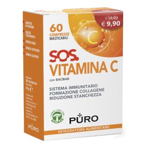 PURO SOS Vit.C 60Cpr mast.