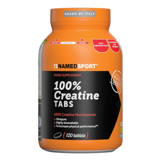 CREATINA 100% Tabs 120CprNAMED