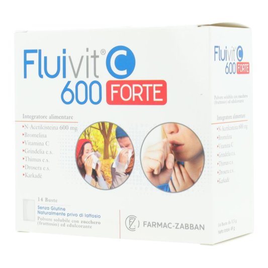 FLUIVIT C 600 FORTE 14BUST