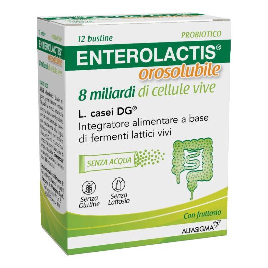 ENTEROLACTIS 12 Bust.Oro*8MLD