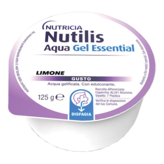 NUTILIS AcquaGel Limone 4x125g NUTILIS AcquaGel Limone 4x125g