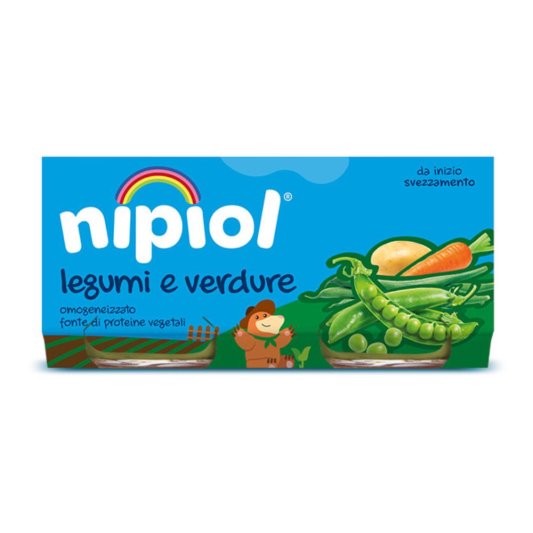 OMO NIPIOL Legumi&Verd.2x80g