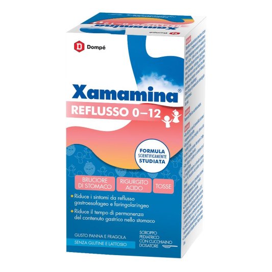 XAMAMINA Reflusso 0-12 Sciroppo per Reflusso bambini 200ml