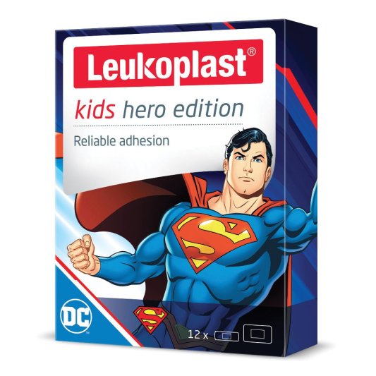 LEUKOPLAST Kids Superman 12pz