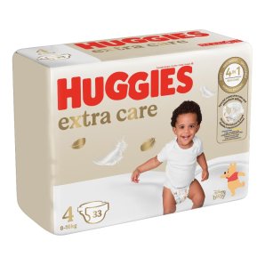 HUGGIES EXTRA CARE GR 4 33PZ