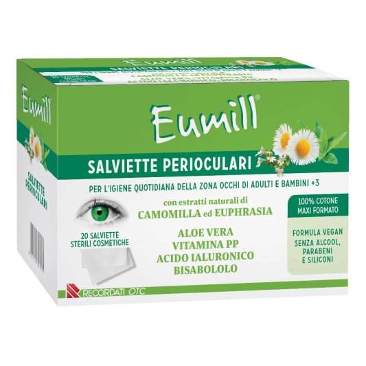 EUMILL Salviettine Periocul.