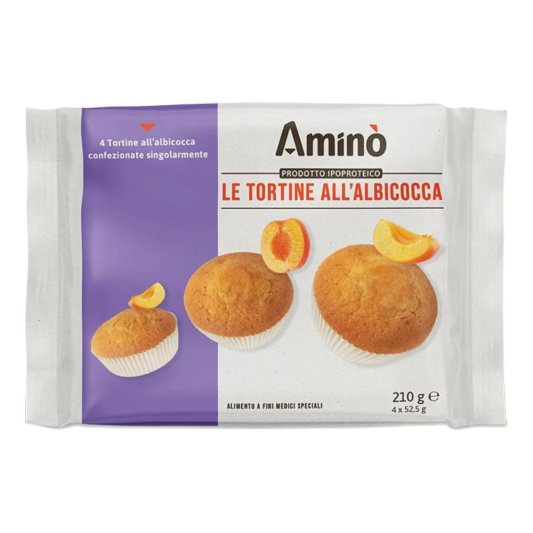 AMINO' LE TORTINE ALBICOCCA4PZ