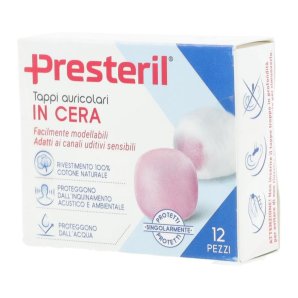 PRESTERIL Tappi Auc.Cera 12pz