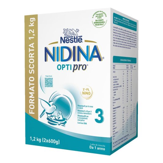 NIDINA 3 Optipro Polv.2x600g