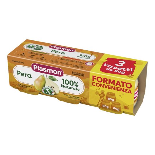 PLASMON OMOG PERA 3PZ 80G