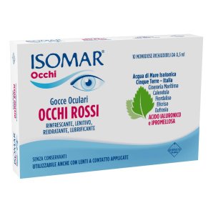 ISOMAR Occhi Rossi 10f.0,2%5ml