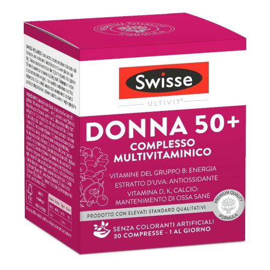 SWISSE MULTIVITAMINICO UOMO 50+ BIPACK