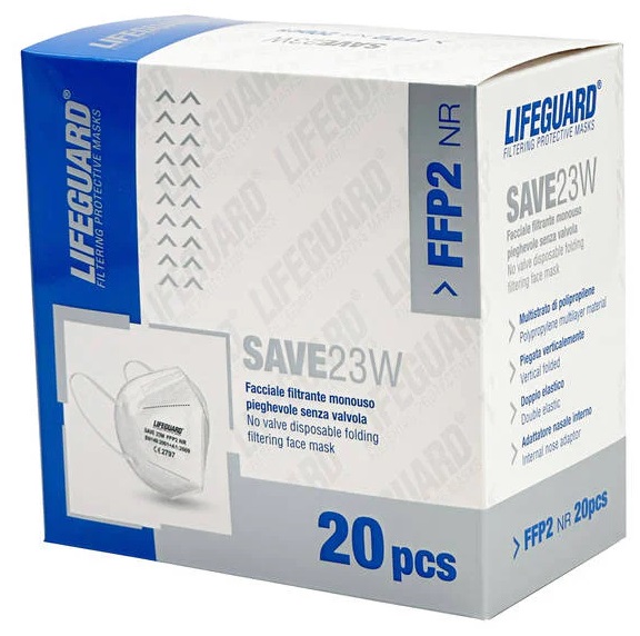 MASCHERINA LIFEGUARD FFP2 20PZ