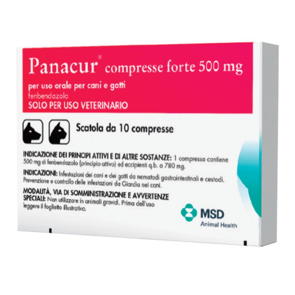 PANACUR-10 CPR 500 MG VET