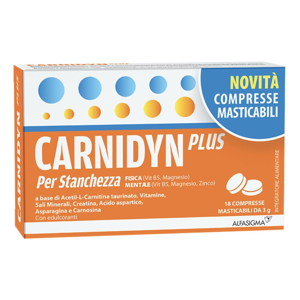 CARNIDYN PLUS 18 COMPRESSE MASTICABILI